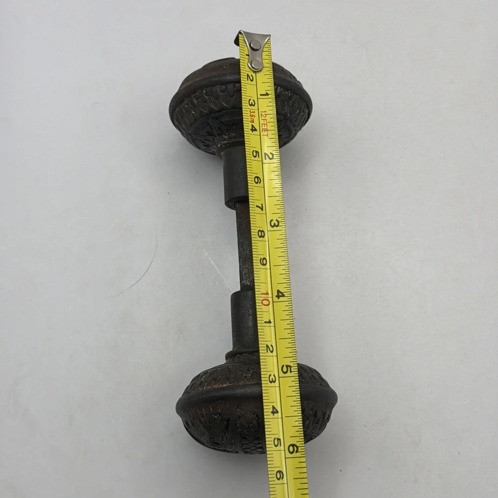 Antique Vintage Victorian Ornate Door Knob set